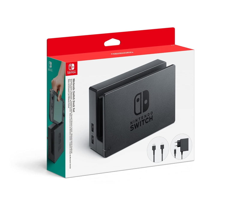 Nintendo Switch Dock Set, Kompatibel mit Spielkonsole Single, Single