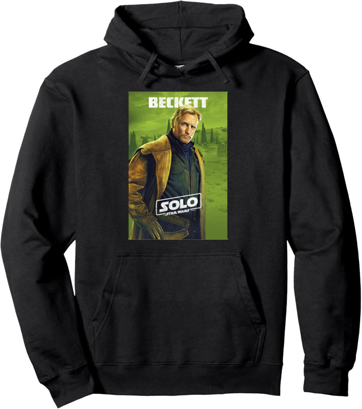 Han Solo Movie Beckett Solo Movie Poster Pullover Hoodie