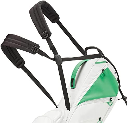 TaylorMade FlexTech Lite Standtasche 2022 Weiss, Grün, Weiss, Grün