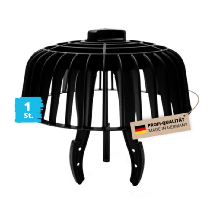 Alfa Kiesfangkorb Laubfangkorb Spannbereich von 70-200 mm individuell einstellbar - Keine Rohrversto