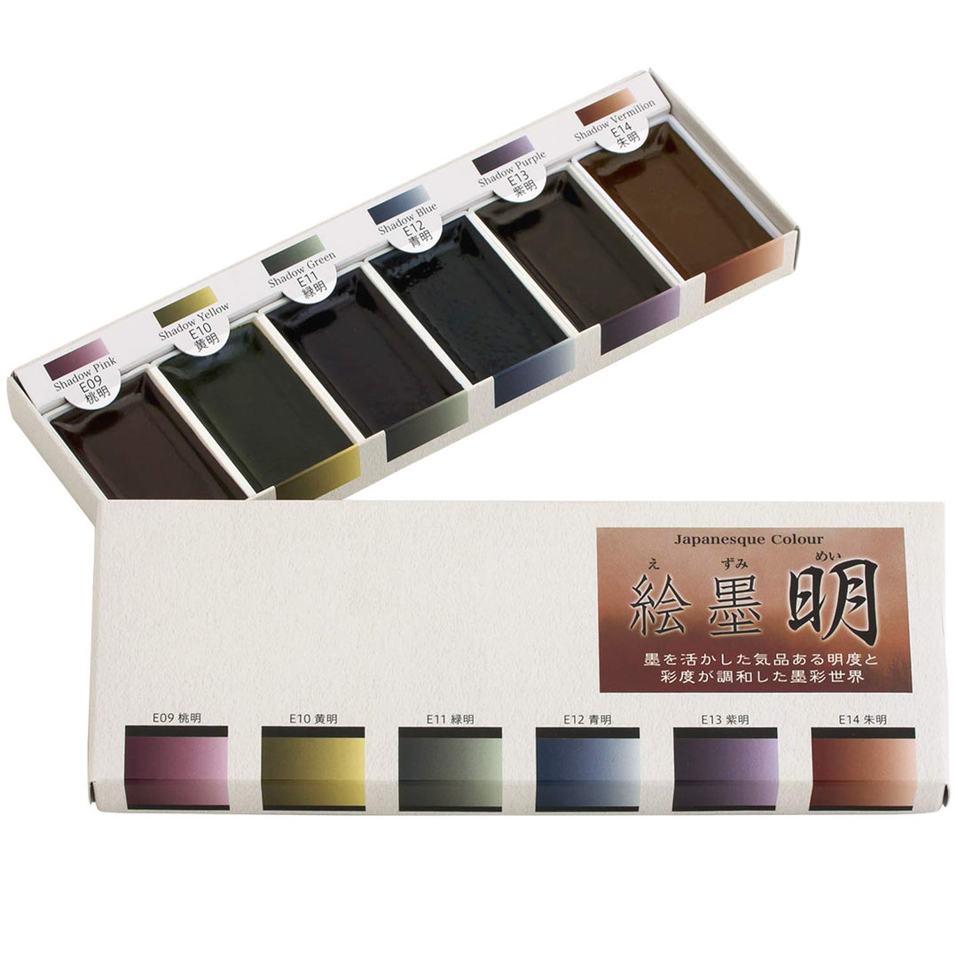 Sumikundo 15459 Solid Ink Ink Set 6 Farben Set mit 6 Farben (hell), Set mit 6 Farben (hell)