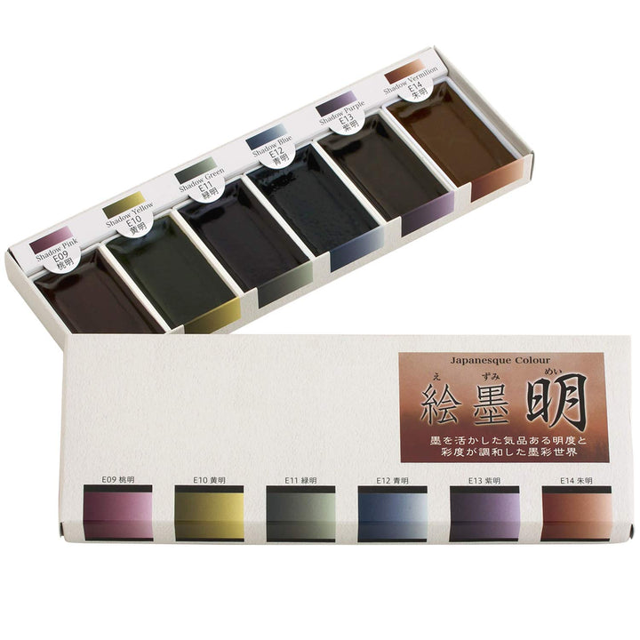 Sumikundo 15459 Solid Ink Ink Set 6 Farben Set mit 6 Farben (hell), Set mit 6 Farben (hell)