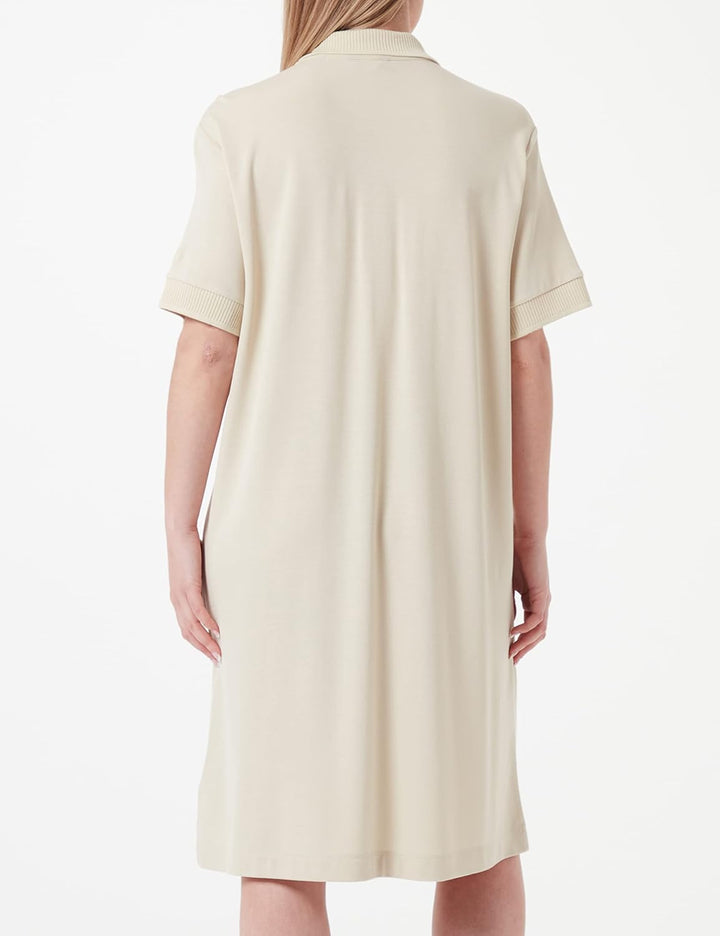 GANT Damen Kleid S Desert Beige, S Desert Beige