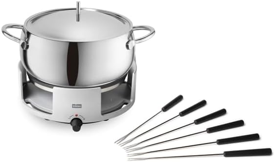 Stöckli Fleischfondue Set Avalon + 6 Fonduegabeln - elektrisch
