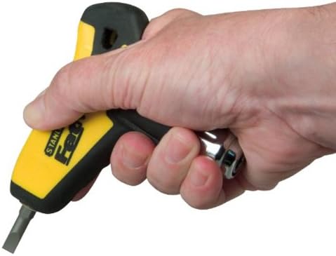 Stanley FatMax Stiftschlüssel-Set (27-teilig, T-Handgriff, Ratschenfunktion, ergonomisch, robuster K