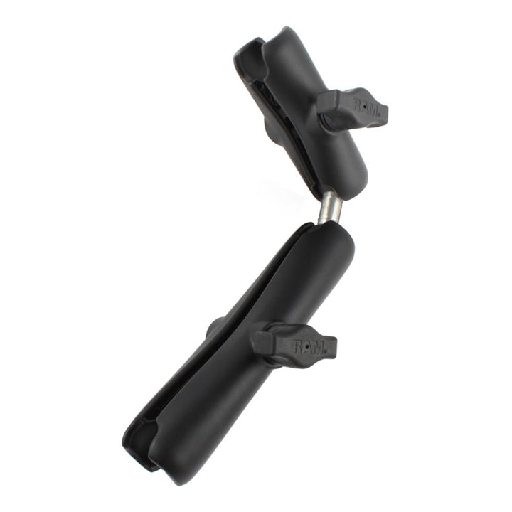 Ram Mounts RAM Medium Double Socket Arm Long Double Socket Arm, RAM-B-201-201U-C (Long Double Socket