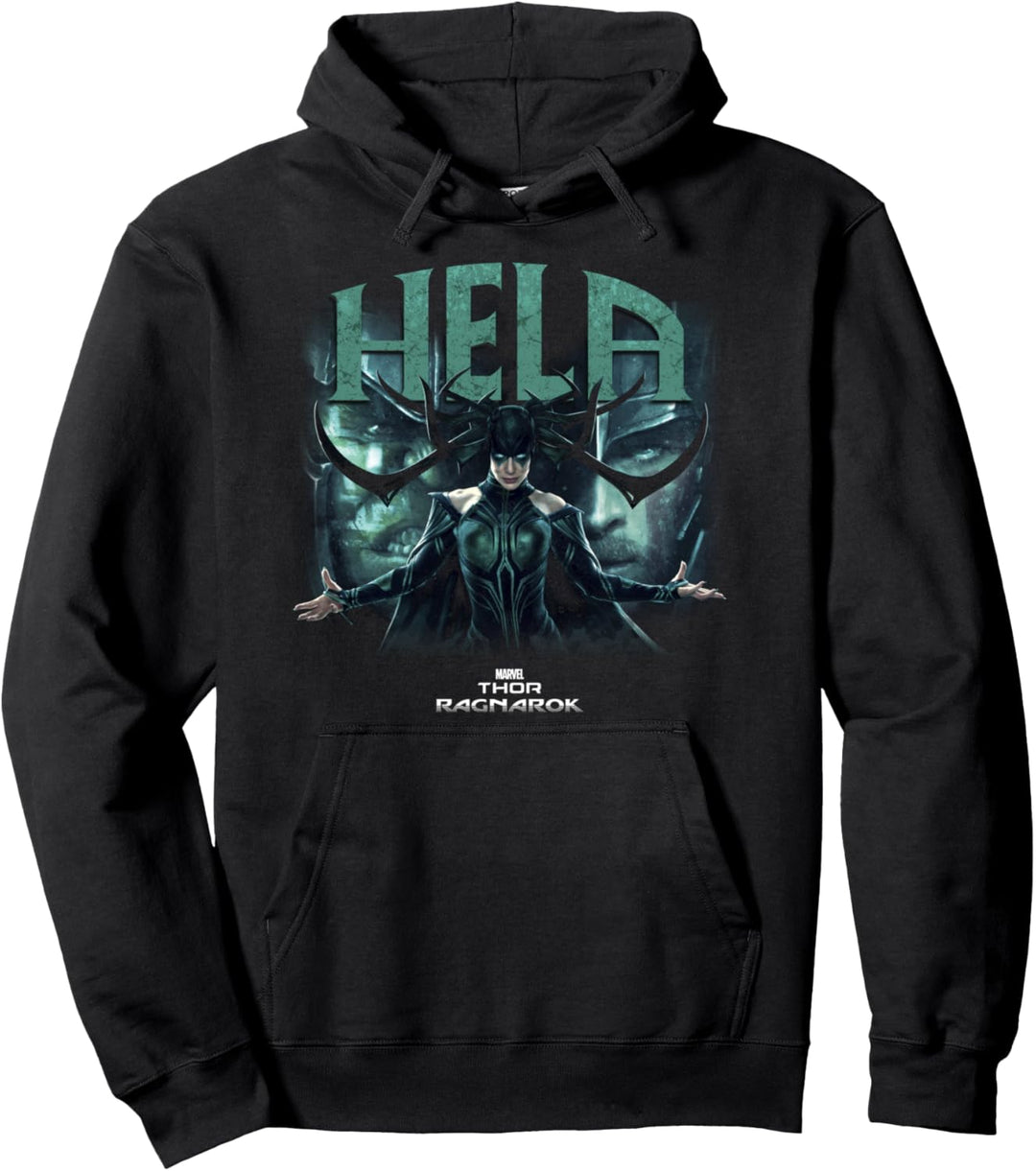 Marvel Thor Ragnarok Hela Deceiving Hands Reach Out Pullover Hoodie