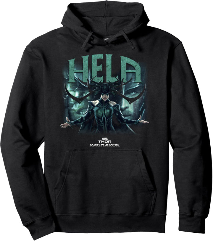 Marvel Thor Ragnarok Hela Deceiving Hands Reach Out Pullover Hoodie