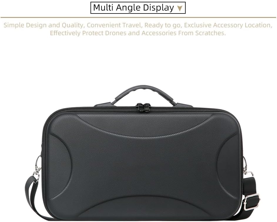 Tragetasche für DJI Lito X1/Lito 1, All-in-One PU Tragbare Aufbewahrungstasche mit Schultergurt, Rei