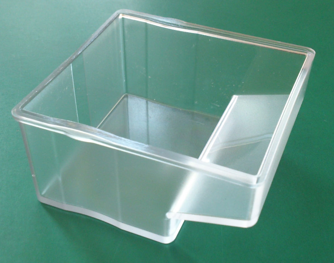 Kastenbox aus Kunststoff zum Aufbügeln für Glätteisen, Marineblau
