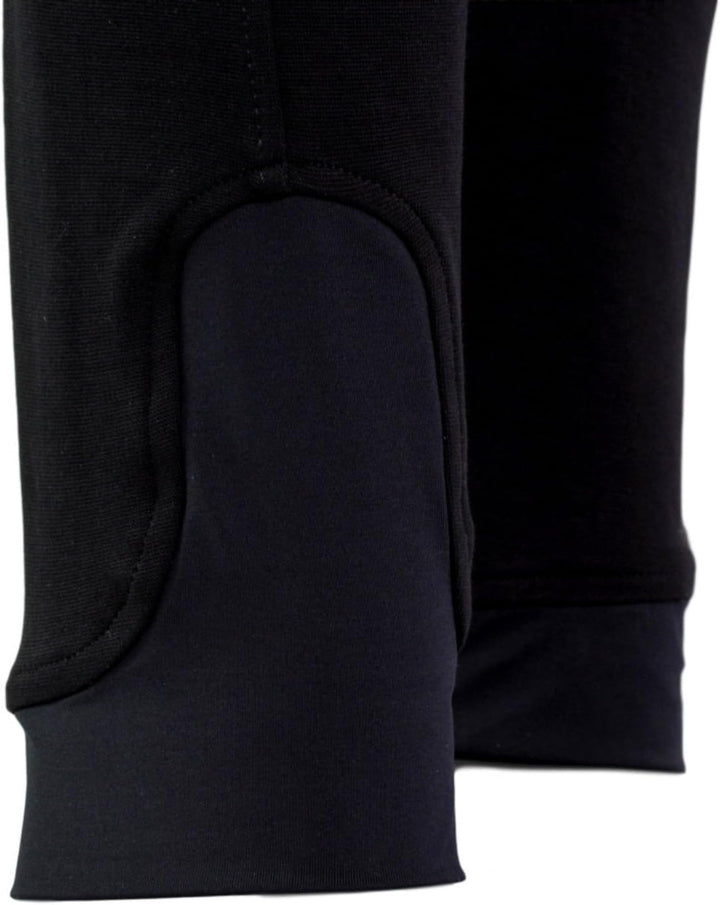 RL24 Damen Reithose Vollbesatz Flex BASICLINE 46 Schwarz/Dunkelbraun, 46 Schwarz/Dunkelbraun