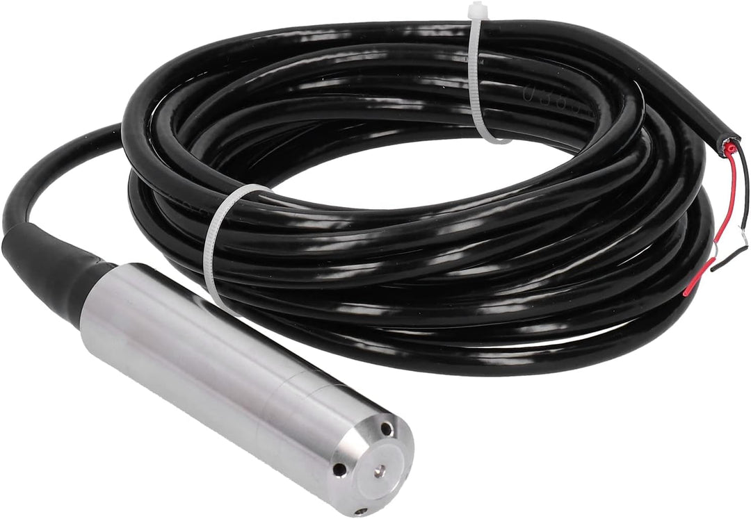 YB‑2J‑F Füllstandsmessumformer mit 5 M Kabel Wasser Füllstandssensor Detektor 12‑32 VDC 4‑20 MA(0-2m