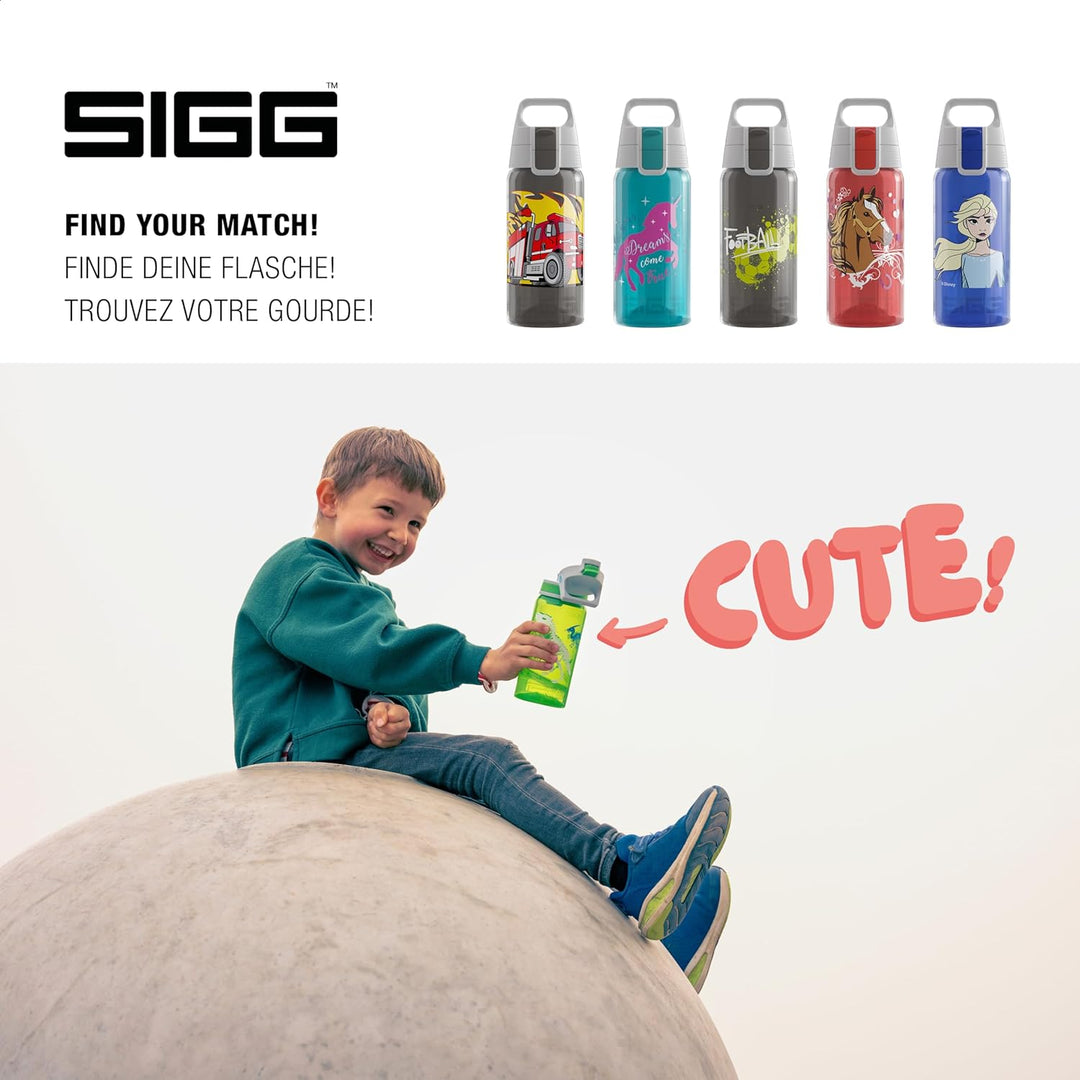 SIGG - Trinkflasche Kinder - Viva One - Kohlensäure Geeignet - Auslaufsicher - Spülmaschinenfest - B
