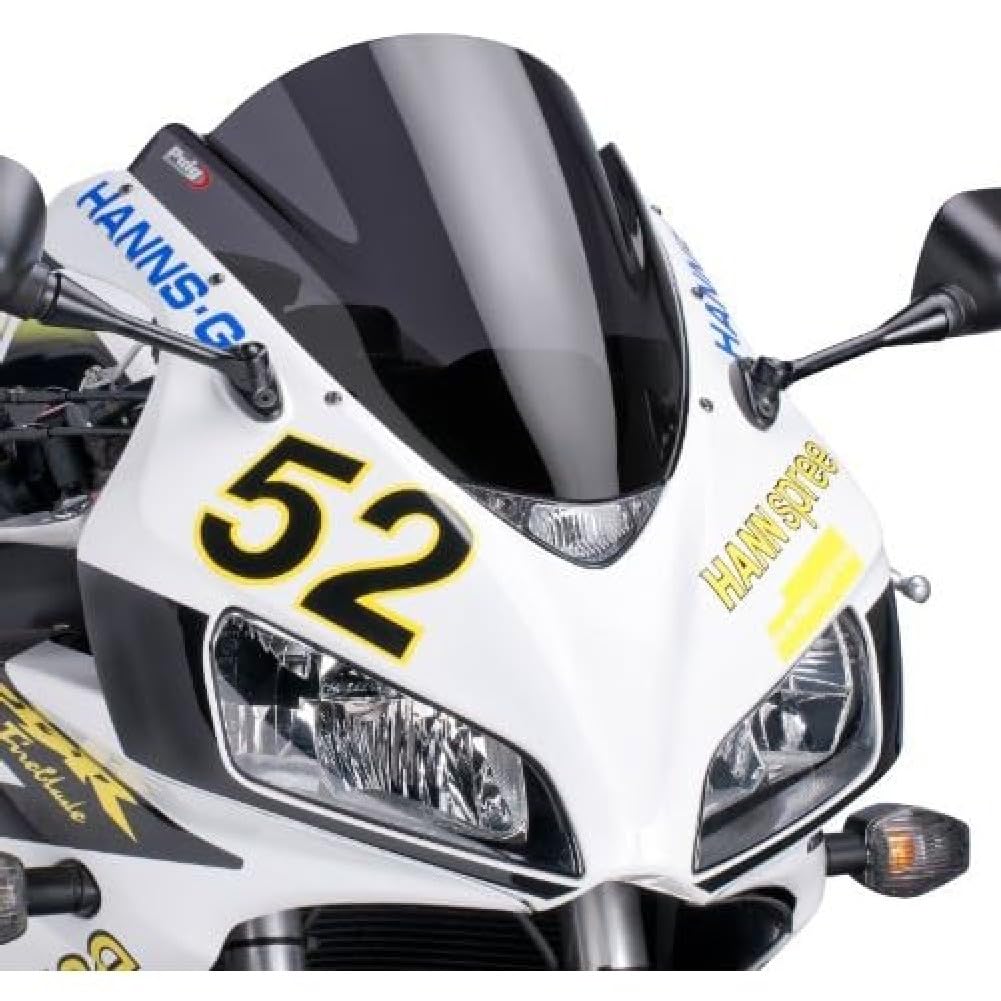 Puig 1665F Kuppel Racing Honda CBR1000rr 04-07, Transparent/Dunkelgrau Rauch