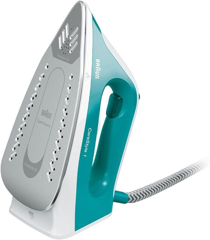 Braun CareStyle 1 Pro IS1013GR, Dampfbügeleisen mit FreeGlide 3D Technologie, SuperCeramic Sohle, Ve