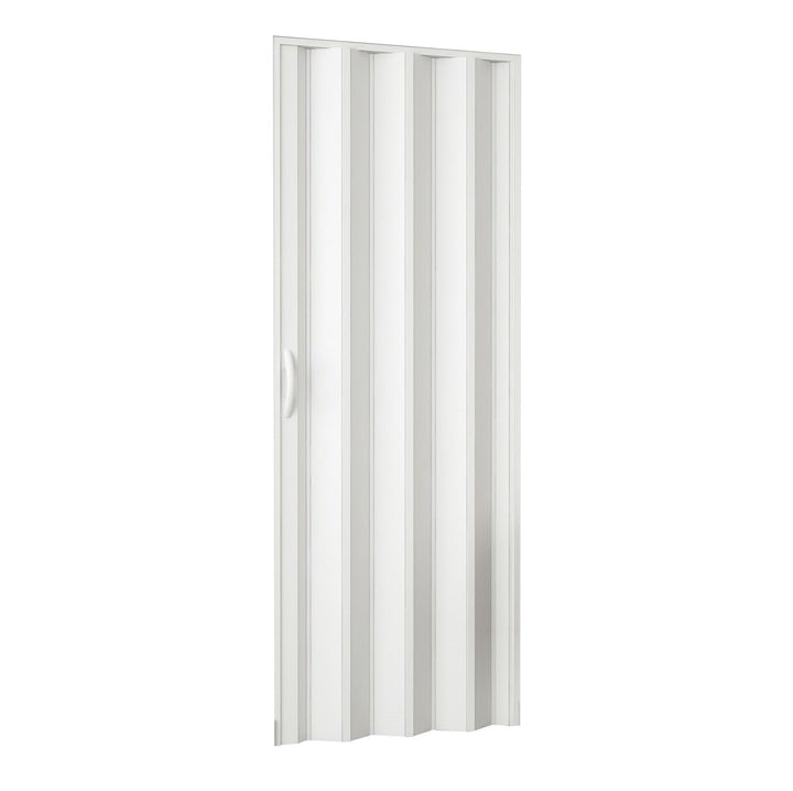 PORTE A SOFFIETTO PVC 82X210 MARRONE NOCE (085773)