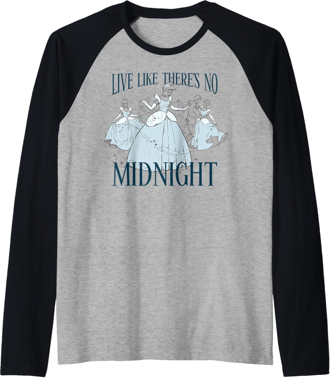 Disney Cinderella Cinderella Live Like There's No Midnight Raglan