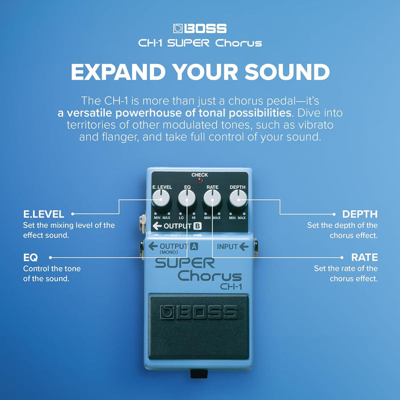 Boss CH-1 Super Chorus CH-1 Single, CH-1 Single
