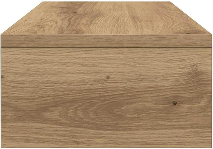 vidaXL Monitorständer Artisan-Eiche 42x24x13 cm Holzwerkstoff, Bildschirmständer, Monitorerhöhung, L
