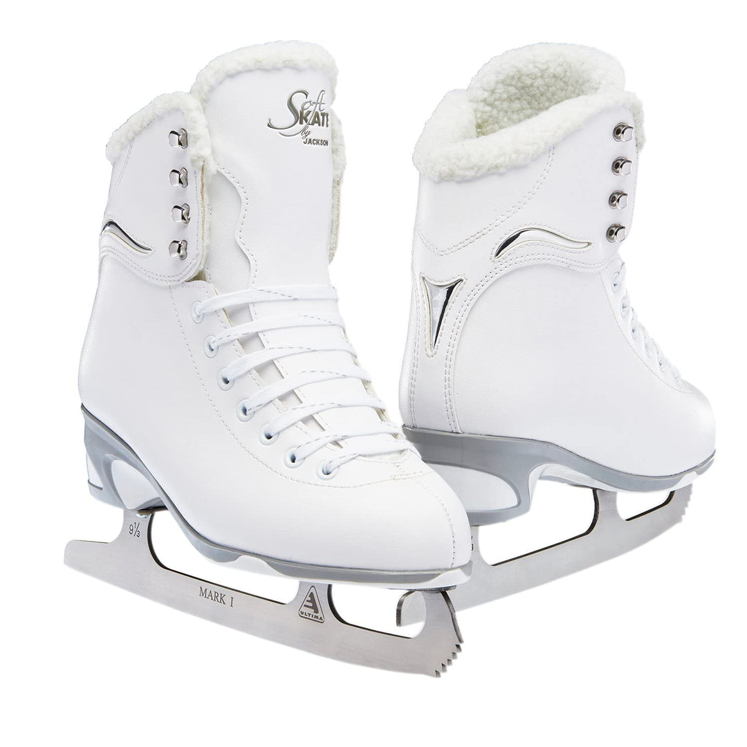 Jackson Ultima SoftSkate Womens/Girls Figure Skate 6 Women's Finesse 180 Hight Top Lace Up Medium Su