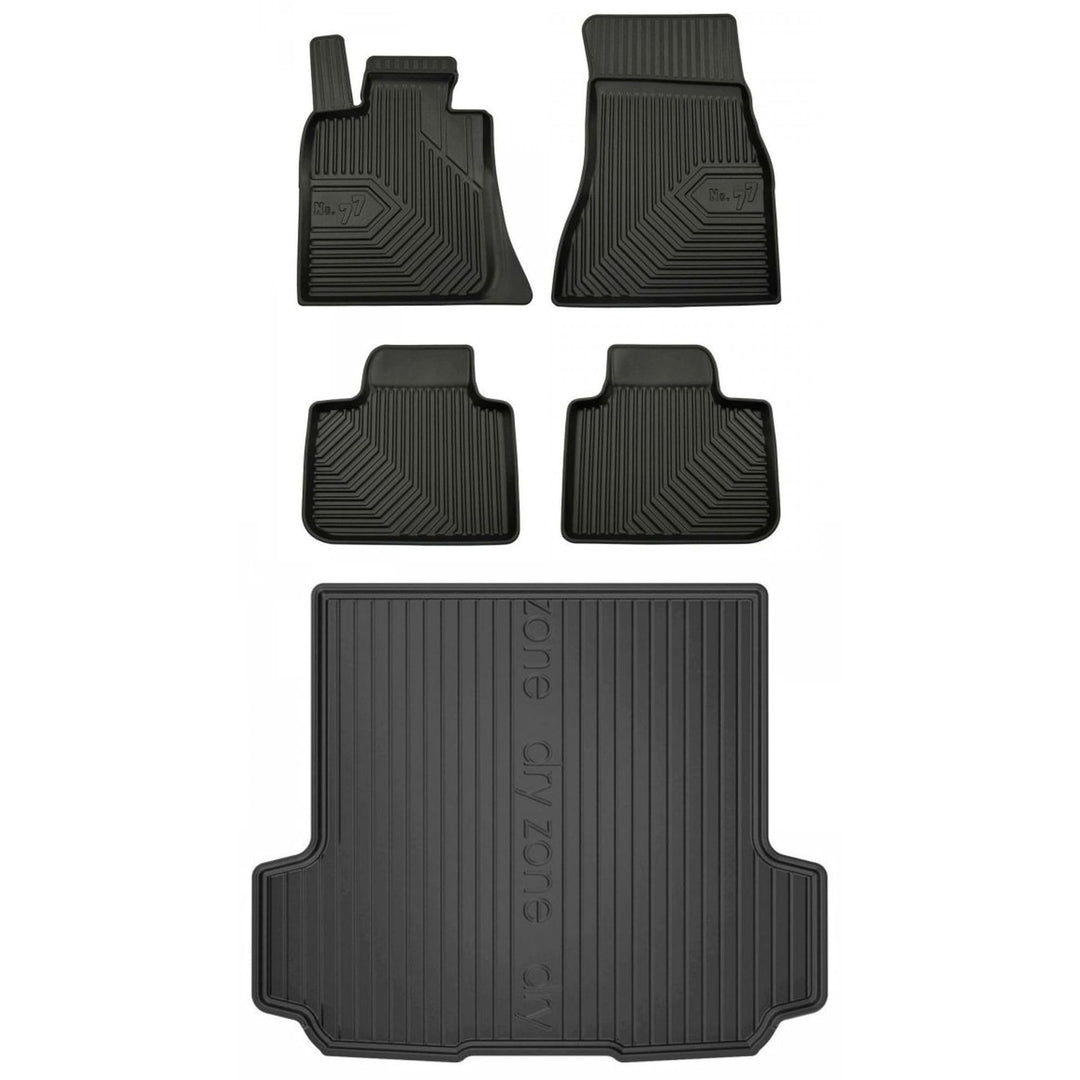 Satz Fussmatten und Gummimatte für BMW 6 G32 Gran Turismo ab 2017