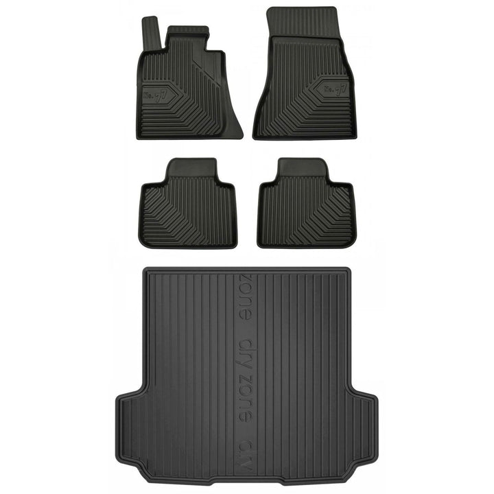 Satz Fussmatten und Gummimatte für BMW 6 G32 Gran Turismo ab 2017