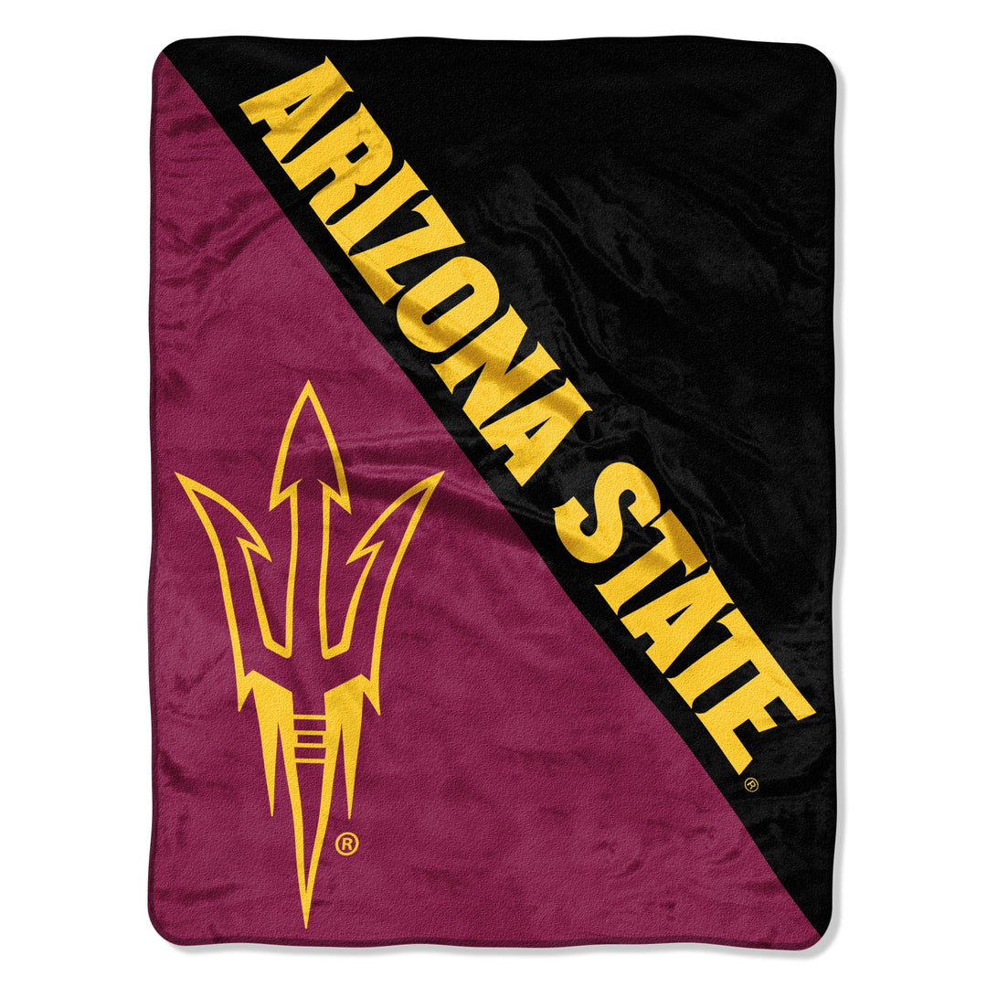 Northwest NCAA Micro-Raschel-Überwurfdecke, Uni, für Erwachsene Arizona State Sun Devils 46" x 60" H