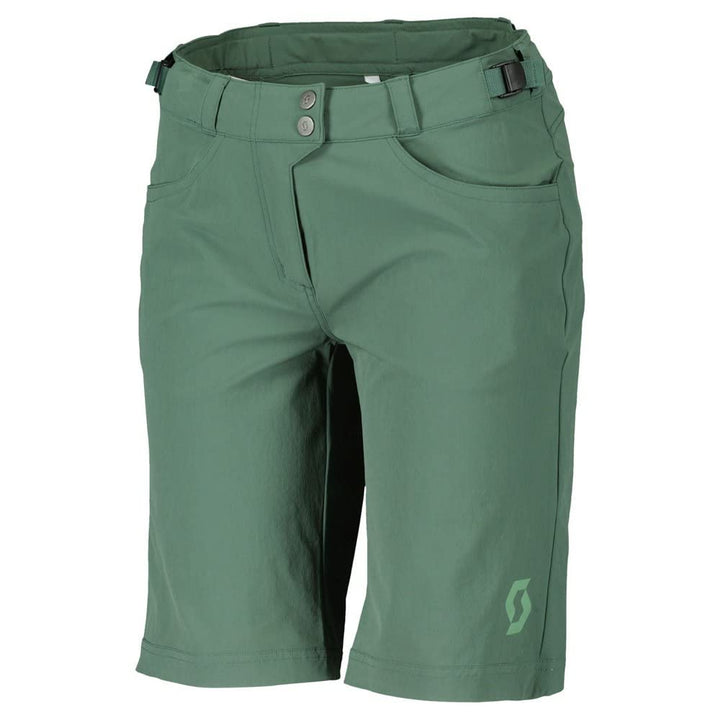 Scott Damen Shorts XS Mud Green, XS Mud Green