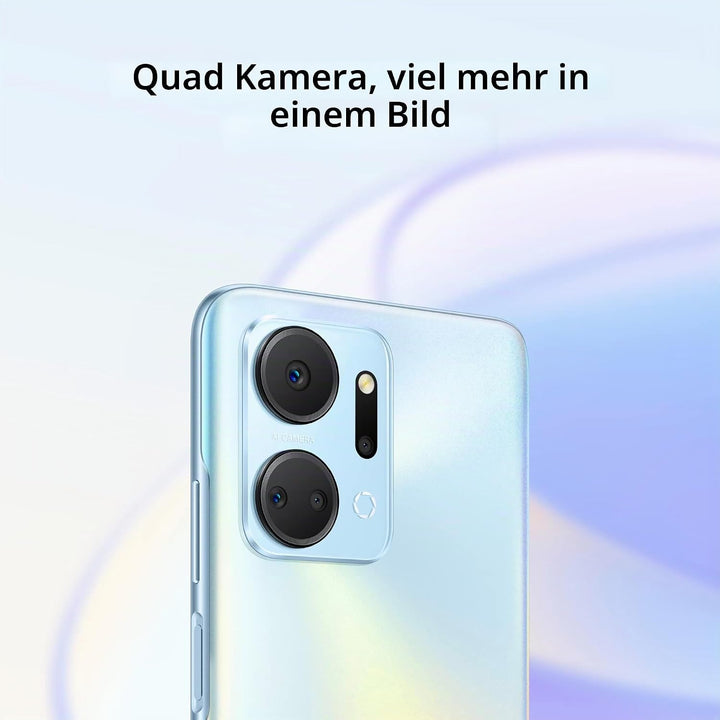 Honor X7a 128GB/4GB RAM Dual-SIM midnight-black, Schwarz Mitternacht, (5109AMLW) Mitternachtsschwarz