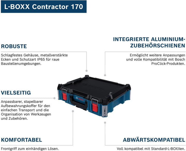 Bosch Professional Koffersystem L-BOXX 170 L-BOXX Contractor 170, L-BOXX Contractor 170