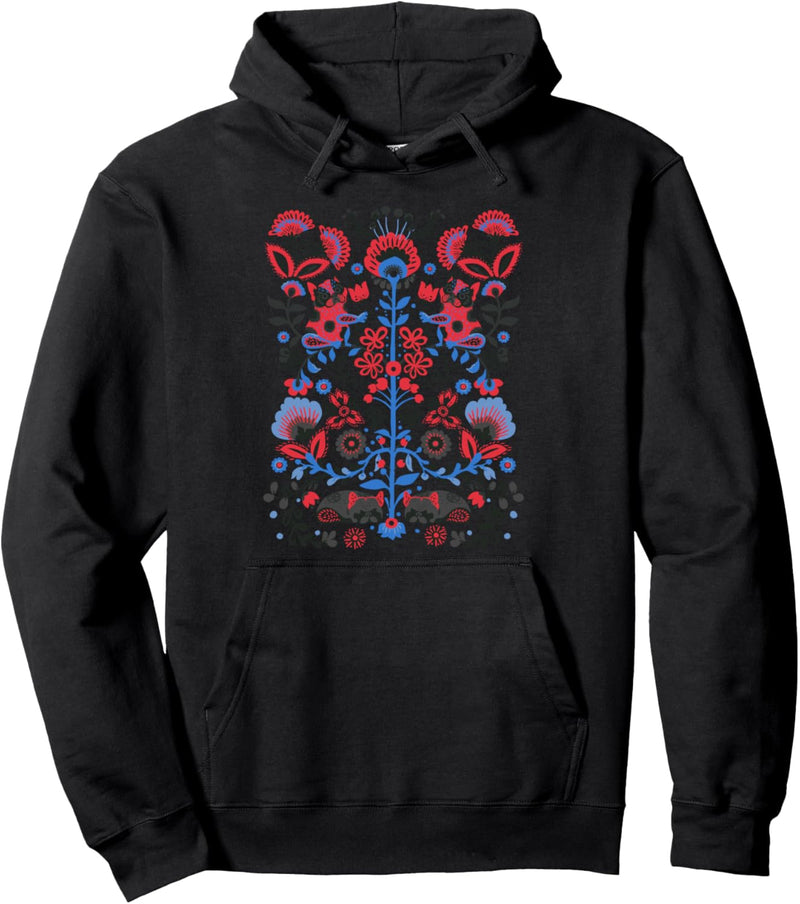 The French Bulldog of Folk Pullover Hoodie