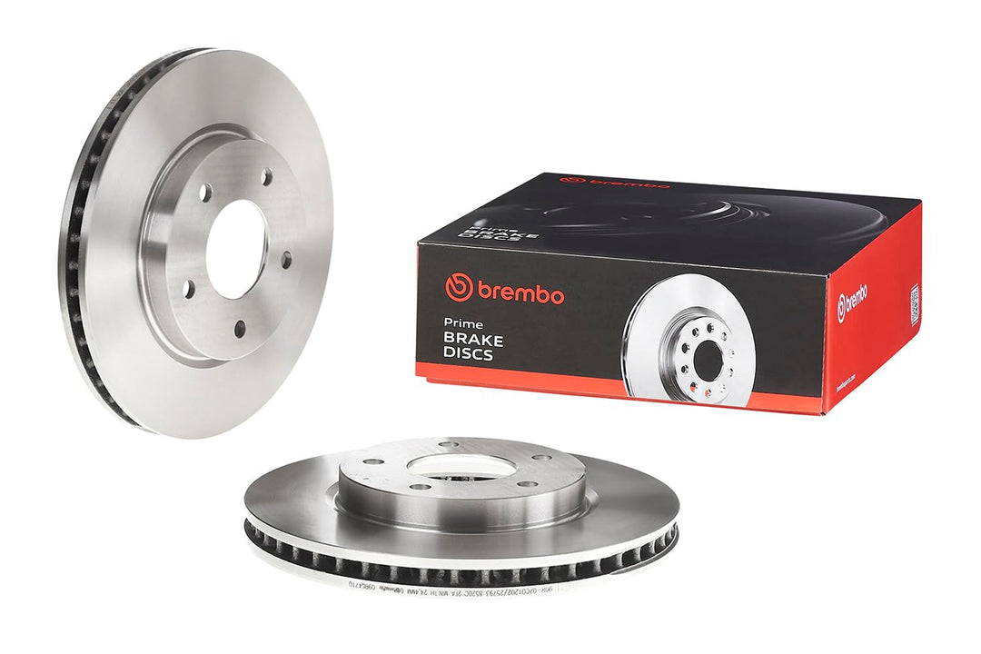Brembo 09.B647.10 Vordere Bremsscheibe, Anzahl 2