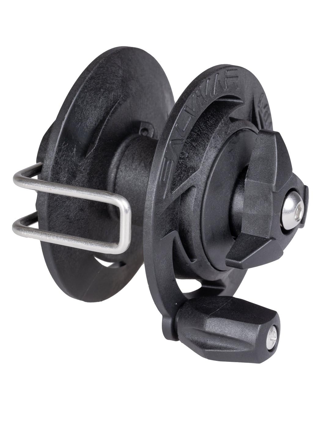 SALVIMAR Unisex-Adult Mini Reel 50 Angelrolle für Arbalete, Schwarz, Capacity 50mt x1,5mm