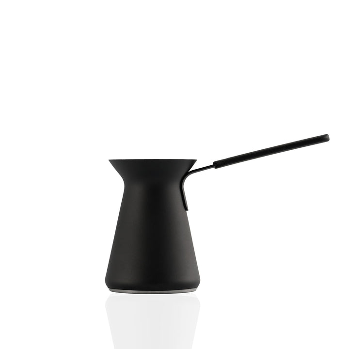 OTTO: Moderne türkische Kaffeekanne 550 ml, Edelstahl - BLACK - Funktioniert bei allen Herdarten Sch