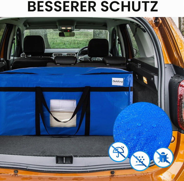 TAILI Extra grosse Umzugstasche für Umzug, Lagerung Bettwäsche Kleidung Decken Bettdecke Quilt Jumbo