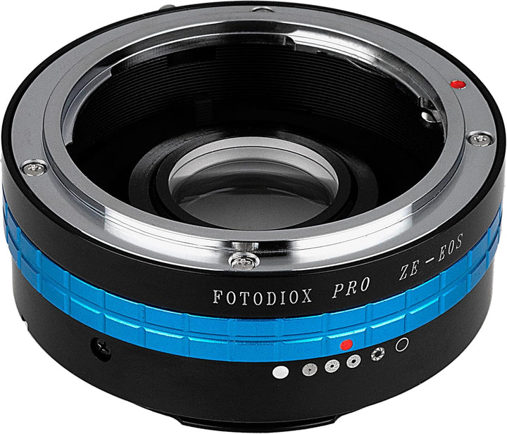 Fotodiox Pro Lens Mount Adapter Compatible with Mamiya ZE 35mm Film Lenses on Canon EOS EF/EF-S Came