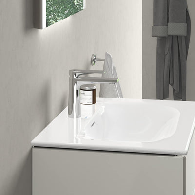 Duravit TU1021002010 Tulum Waschtischarmatur, Wasserhahn Bad, Waschbecken Armatur mit energiesparend