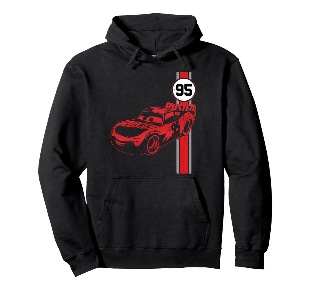 Disney Pixar Cars 3 McQueen Jersey Pullover Hoodie