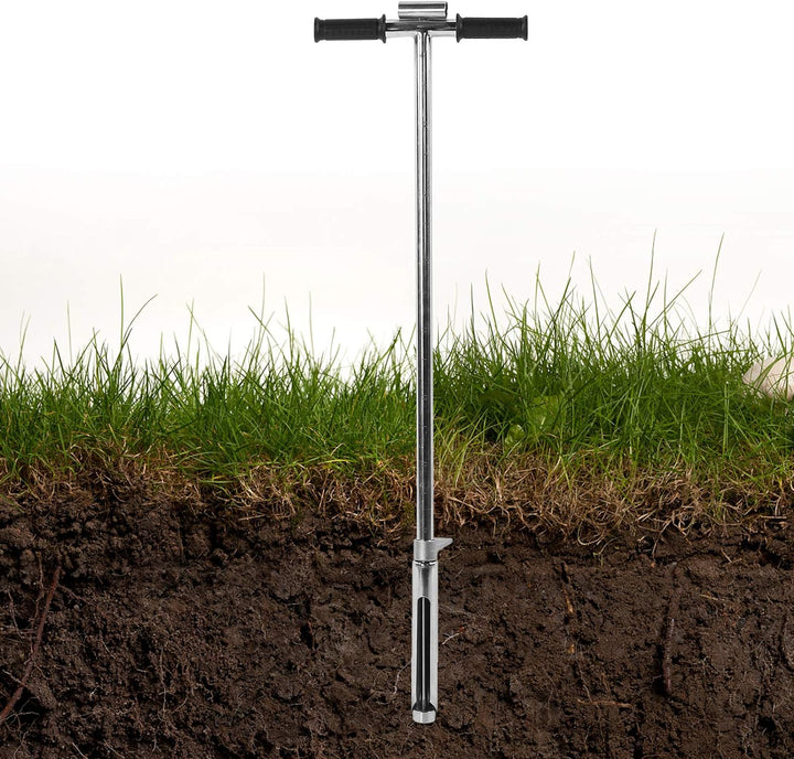 Bodenprobenehmer, Bodenprobe Sonde Bodensonden-Probenehmer Edelstahl-Bodenprobenehmer Rohrförmige Fa