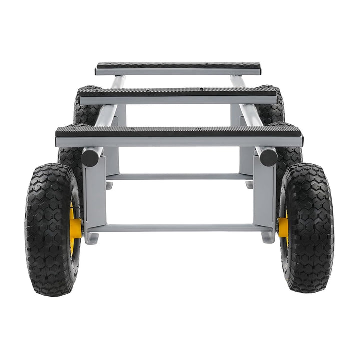 6 Rad Geländewagen, Bodenstehend 1200 lbs Kapazität Schwerlast Möbelwagen, für Häusern, Logistik, De