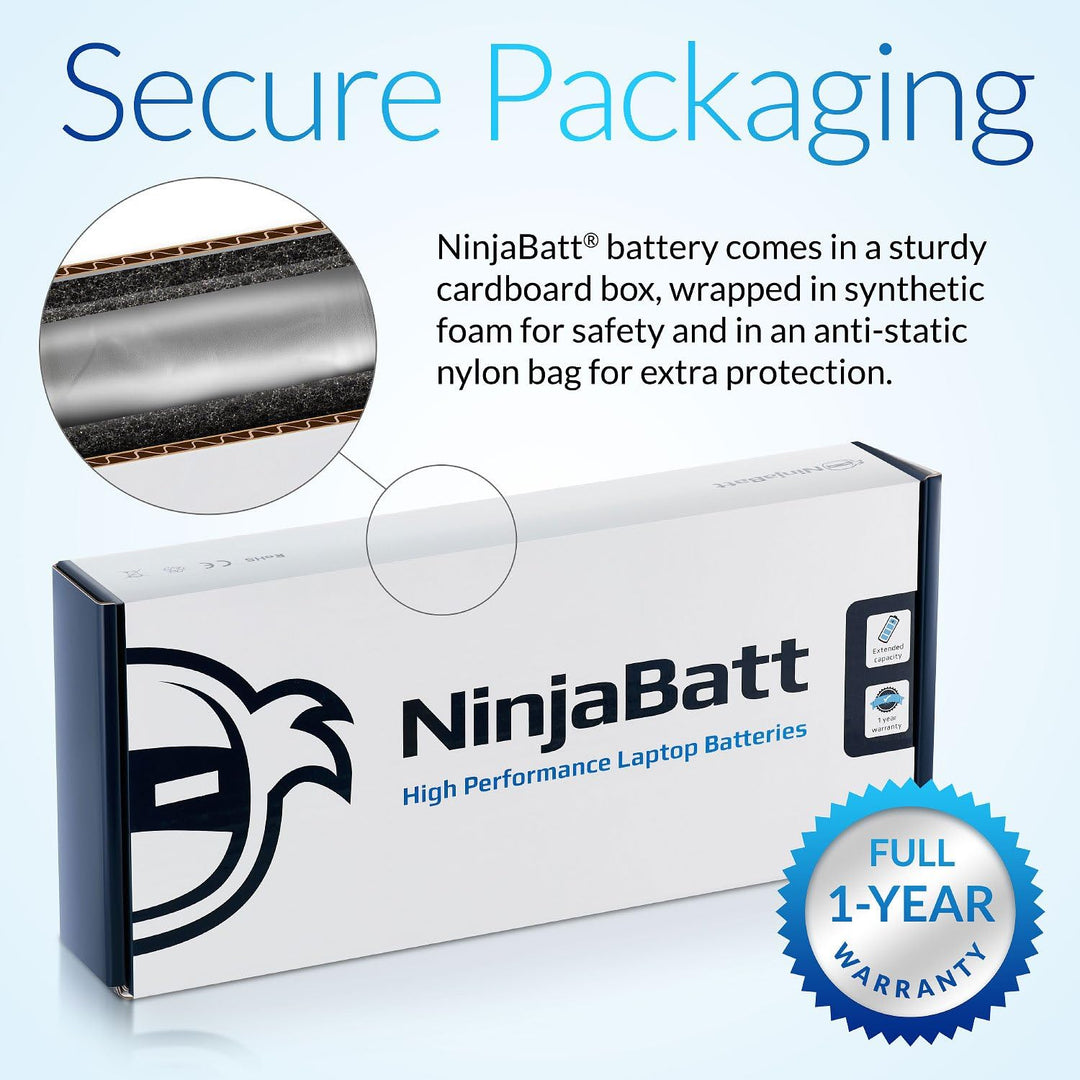 NinjaBatt Akku Samsung AA-PB9NC6B AA-PB9NS6B für Serie 3 und R-Series R730 R540 AA-PB9NC6W R530 R780
