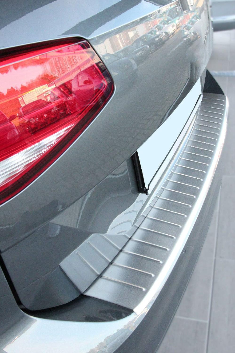Ladekantenschutz Edelstahl MATT kompatibel für VW PASSAT B8 VARIANT + ALLTRACK ab 2014 | premium Qua