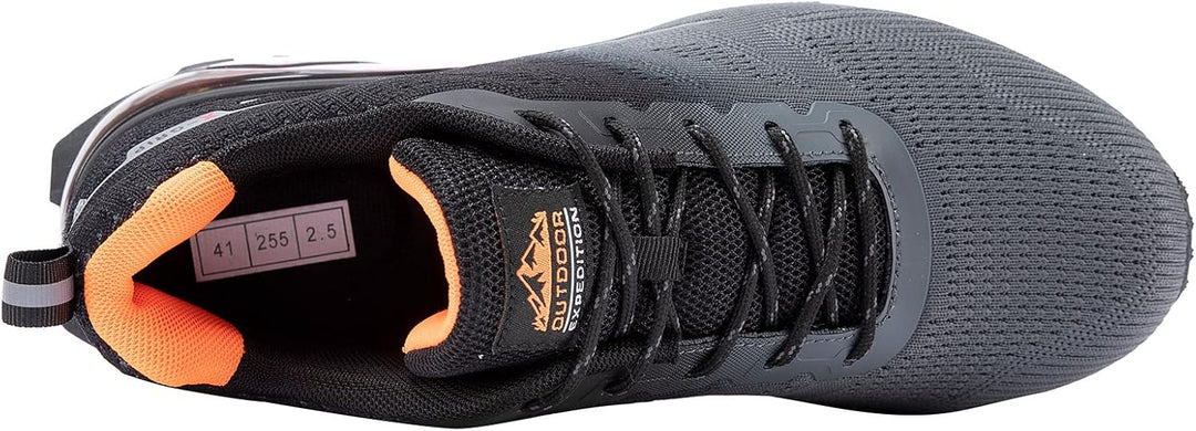 Kricely Traillaufschuhe Herren Leicht Atmungsaktiv Wanderstiefel rutschfest Laufschuhe Outdoor Fitne