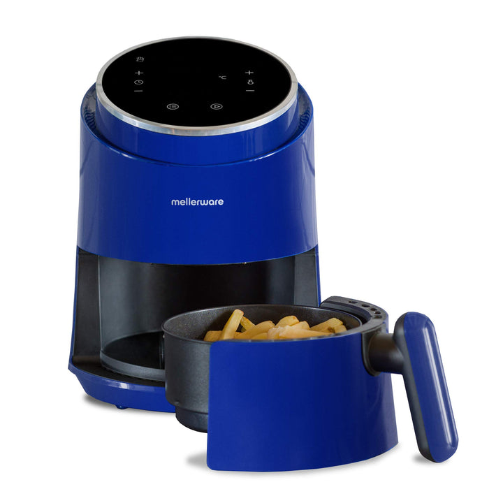 Mellerware - Heissluftfritteuse Crunchy! 1230W | Multifunktionale mit 8 Programmen | Temperaturkontr