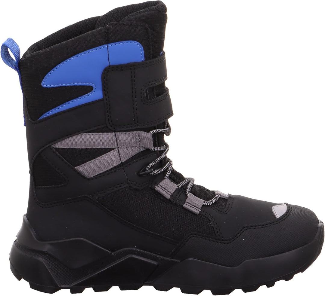 Superfit Jungen Rocket Warm Gefütterte Gore-tex Schneestiefel 31 EU Weit Schwarz Blau 0000, 31 EU We