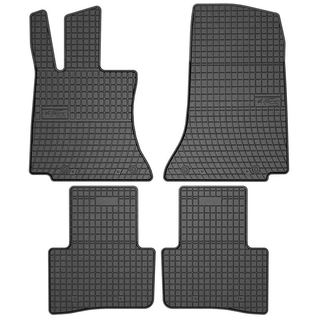 MOTOS Gummimatten Auto Fussmatte passend für Mercedes-Benz C-Klasse W206 ab 2021 Limousine Verbesser