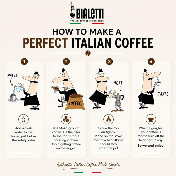 Bialetti Kaffeepresse Preziosa, French Press Filter für Kaffee oder Tee, Gehäuse aus Edelstahl und B