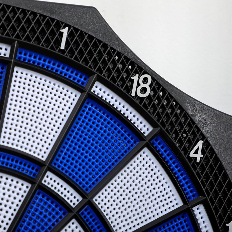 SPORTNOW Elektronische Dartscheibe, Dartboard mit 6 Dartpfeilen & 6 Ersatzspitzen, Dartautomat für b