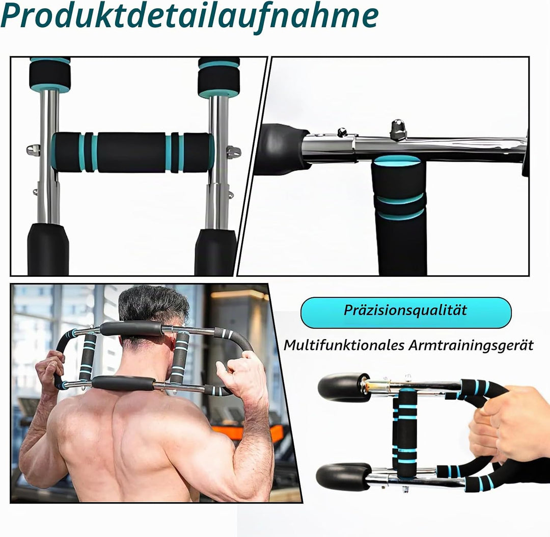 Haokelai Twister Armtrainer, U-förmiger Twister-Armtrainer, Verstellbarer Brust-Expander, Oberschenk