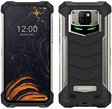 DOOGEE S88 PRO 10000mAh Akku Outdoor Smartphone Ohne Vertrag, Octa-Core 6GB+128GB Android 10, 21MP Q